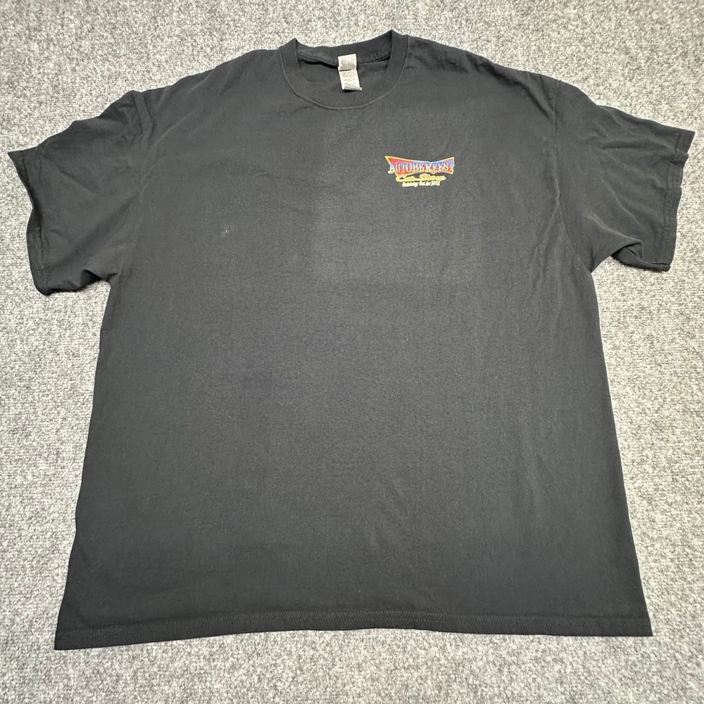 Gildan Autoberfest Car Show‎ T-Shirt 2XL Black Graphic Tee 2022 California